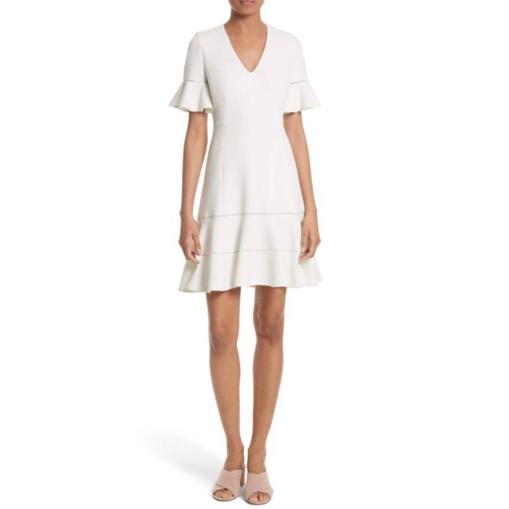 Rebecca Taylor white tshirt dress